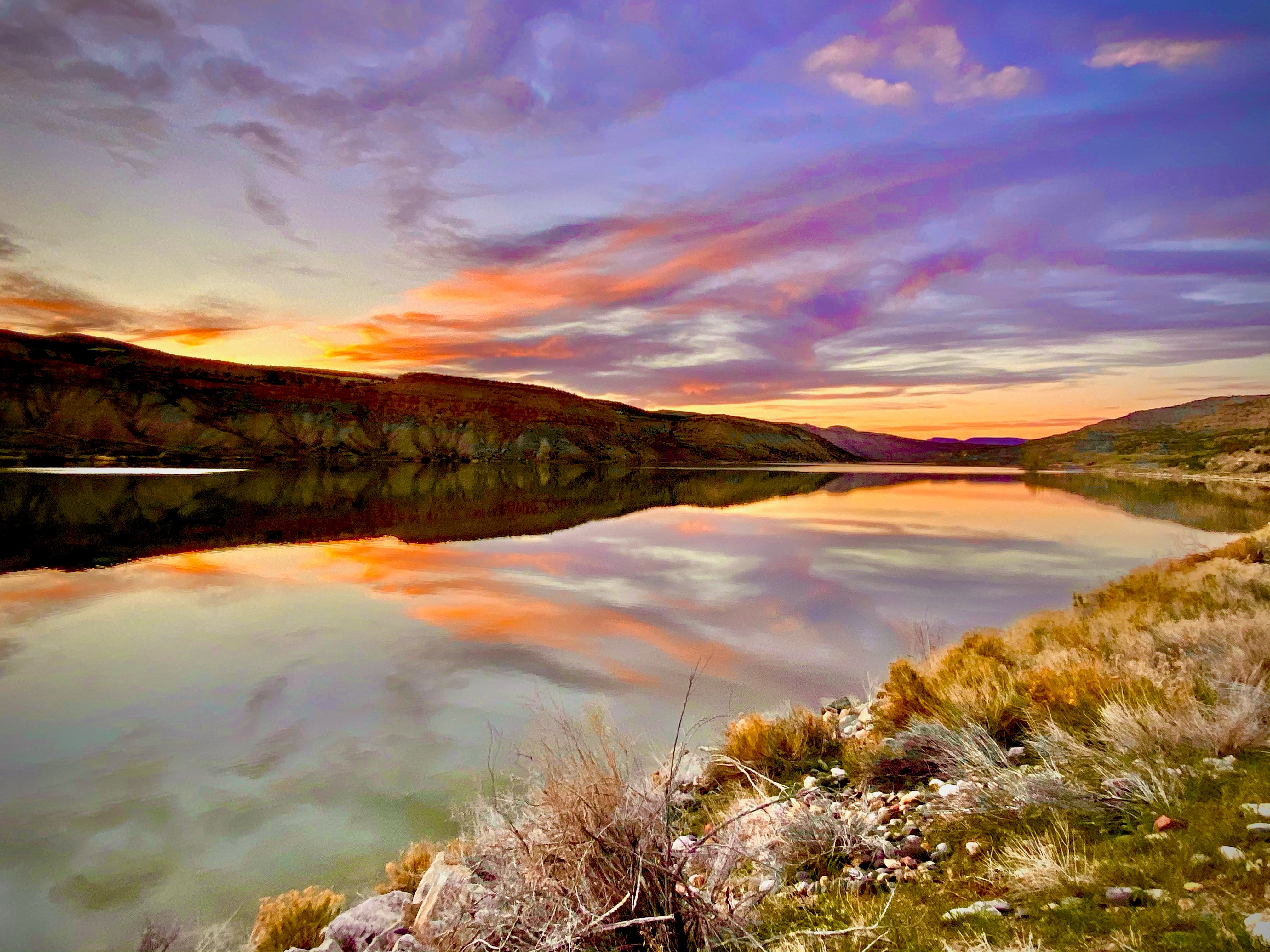 Fall at Kenney Reservoir